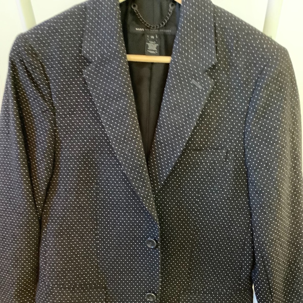 Black with White Polka Dot Sport Coat, Marc Jacobs